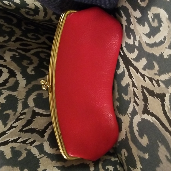 Vintage Roger Van S Leather Clutch - Picture 2 of 5